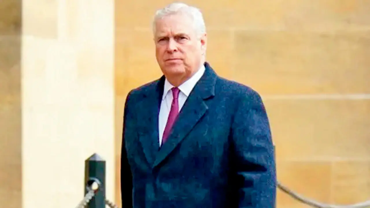 Former Prince Andrew Mountbatten-Windsor. FILE PIC/AFP