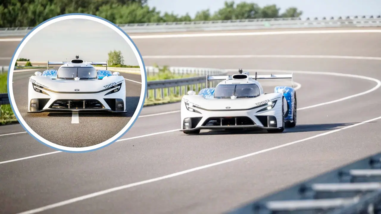 The TR LH2 Racing Prototype. PIC COURTESY/Toyota Racing