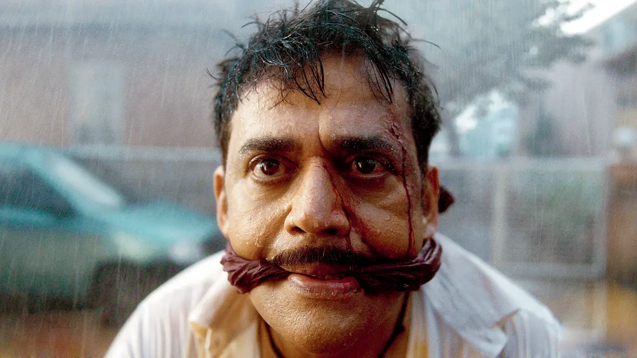 Ravi Kishan in ‘Maa Behen’. Pics/Youtube