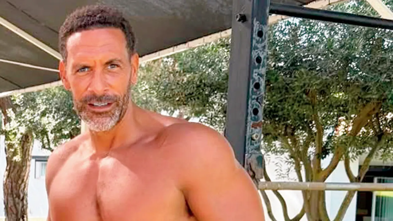 Rio Ferdinand. Pic/Rio’s Instagram
