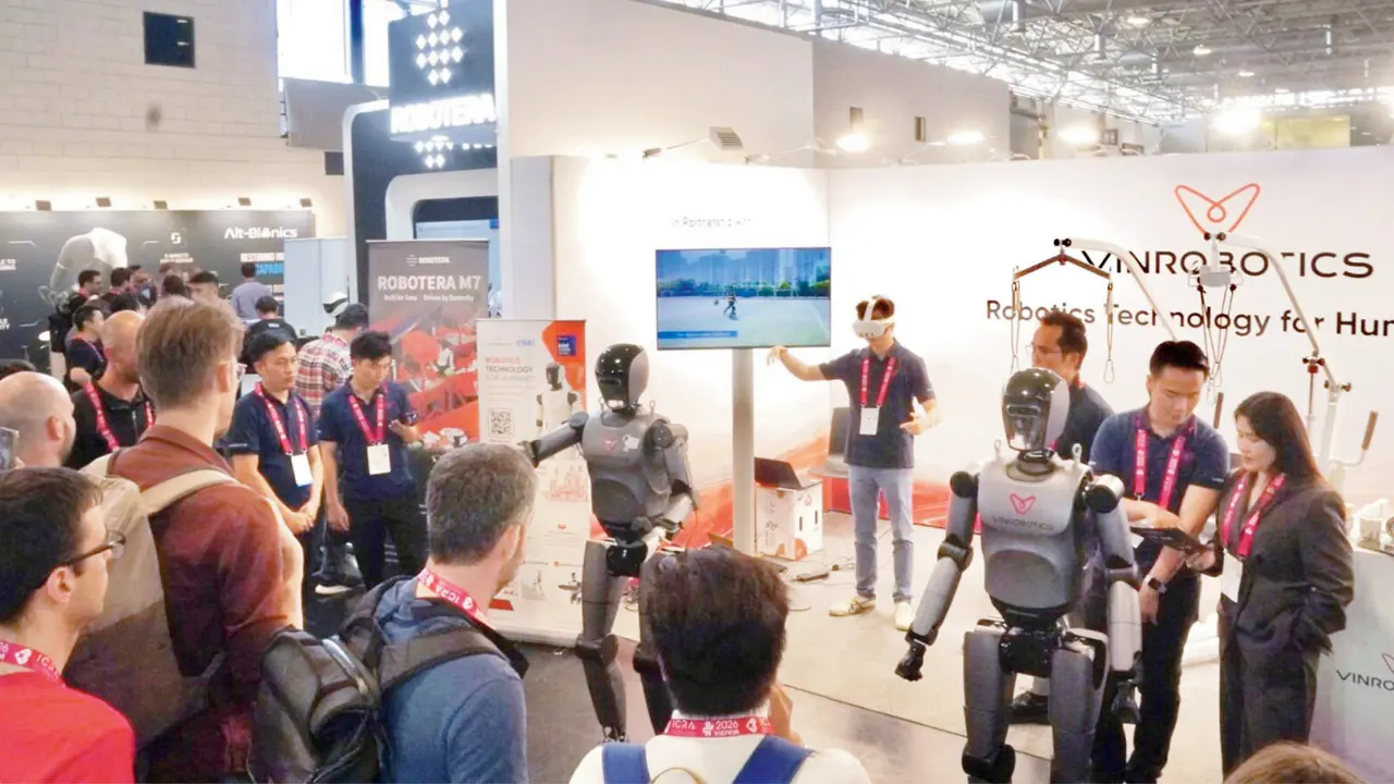 VR-H3 works via teleoperation. PIC COURTESY/VinRobotics