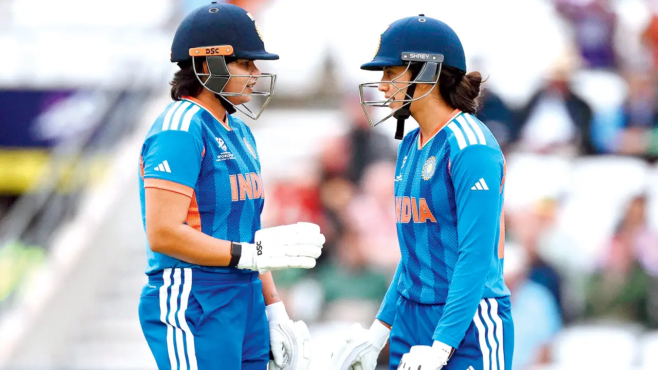 India will bank on openers Shafali Verma (left) and Smriti Mandhana for a solid start. PIC/AFP