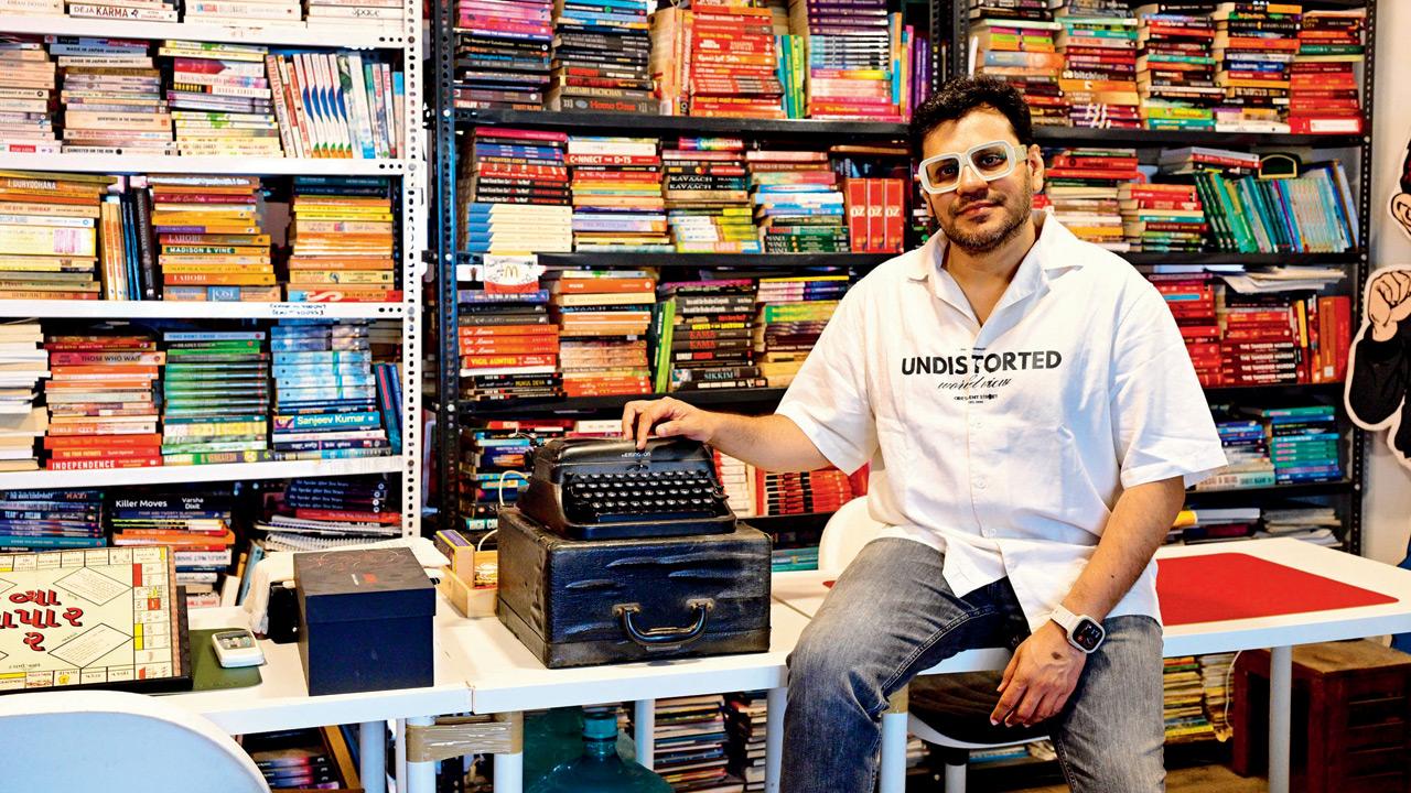 New book tells you how to uniquely build a company Sidharth Jain is the founder of The Story Ink, a book-to-screen adaptation studio and the producer of the show Trial By Fire (2023). PIC/RANE ASHISH