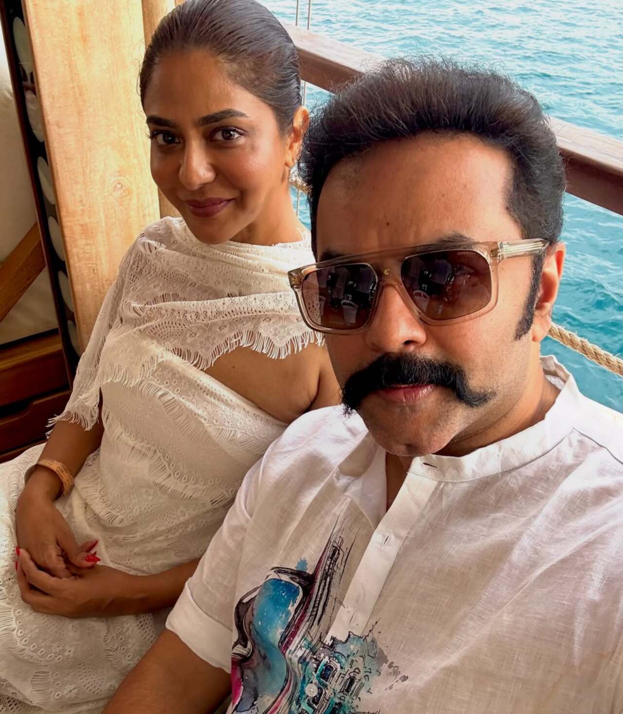 He is married to actor and television host Poornima. Indrajith and Poornima Indrajith are among Kerala's most popular celebrity couples and have two daughters
