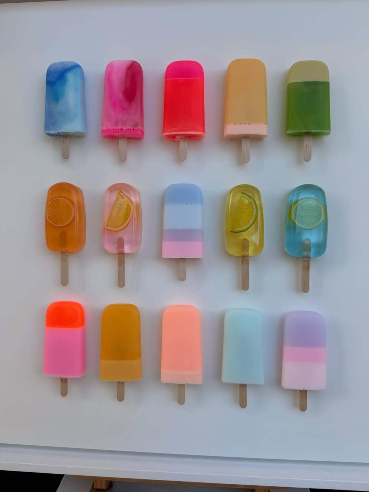 This playful snap from Sonakshi Sinha’s UK birthday getaway showcased a colourful wall installation featuring an array of pastel and fruit-inspired popsicles. This playful snap from Sonakshi Sinha’s UK birthday getaway showcased a colourful wall installation featuring an array of pastel and fruit-inspired popsicles.