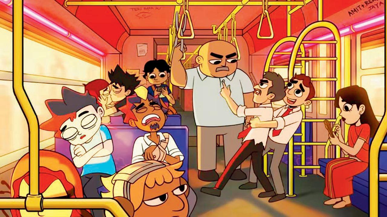 Here's why you should check out this new animated series set in a post-Third World War era Stills from the trailer feature Aman navigating a series of events leading up to the discovery of his superpowers. Pics courtesy/@deerdost on YouTube, dreamachine