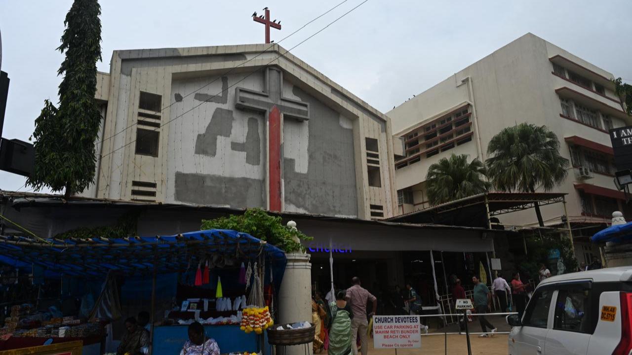 FIFA World Cup 2026 fever! Mahim`s St Michael’s Church puts up inspiring quote