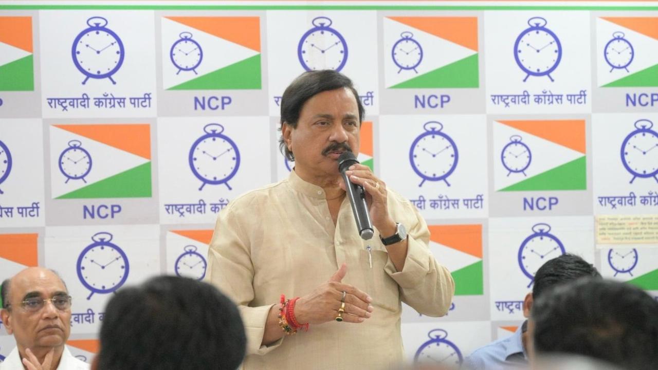 Maharashtra NCP president Sunil Tatkare. Pic/X