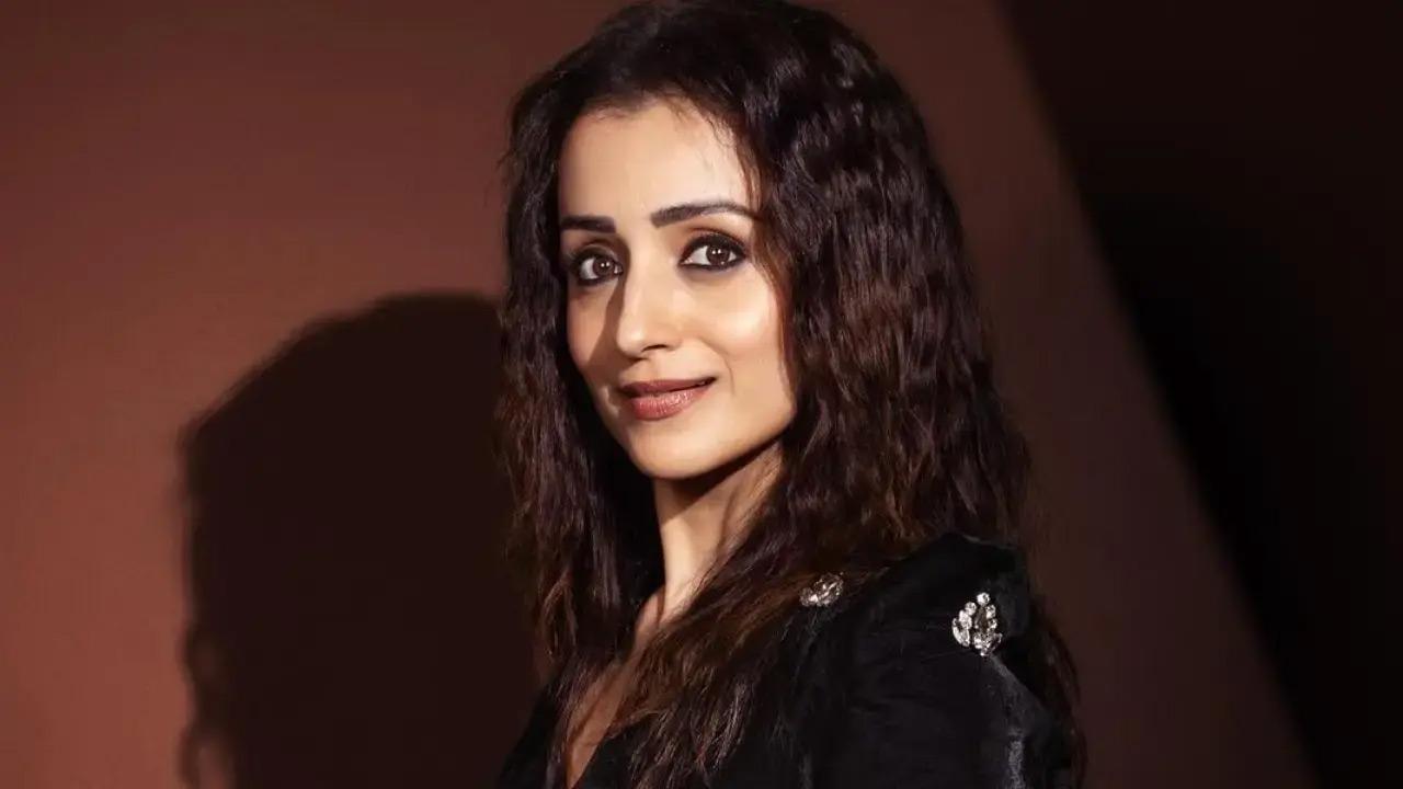 Trisha Krishnan on her last meeting with Bhagyaraj, shared a meal together Trisha Krishnan