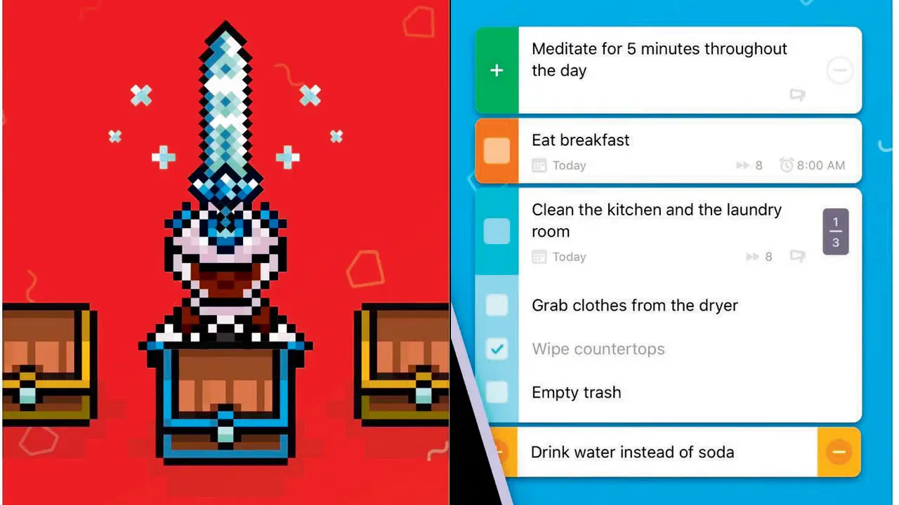 Use this interesting app Habitica to level up your life with unique tasks