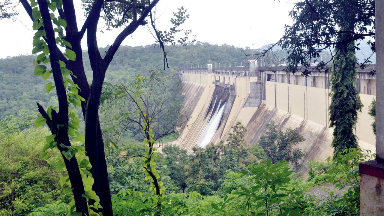 Mumbai's water stock drops to 10.72 per cent, BMC to chalk out supply plan The Tansa lake in the Shahapur taluka of Thane district. It is one of the seven such water bodies that supply water to Mumbai and have a total capacity of 14,47,363 million litres. File Pic