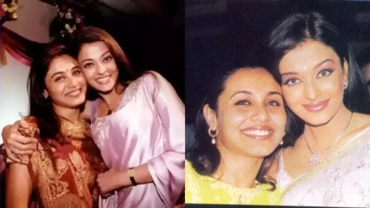 Aishwarya Rai-Rani Mukerji
More than a decade ago Aishwarya Rai Bachchan and Rani Mukerji had a bad fallout after Shah Rukh Khan replaced the former with Rani because of Salman Khan and Ash mess.