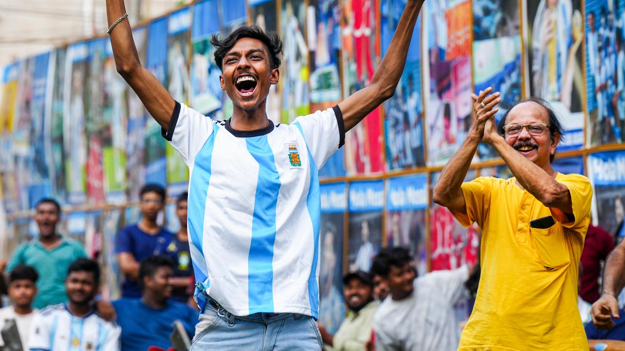 From teenage to adult, this beautiful sport brings people together and makes them cheer, celebrate and enjoy the victory of their favourite team (Pic: PTI)