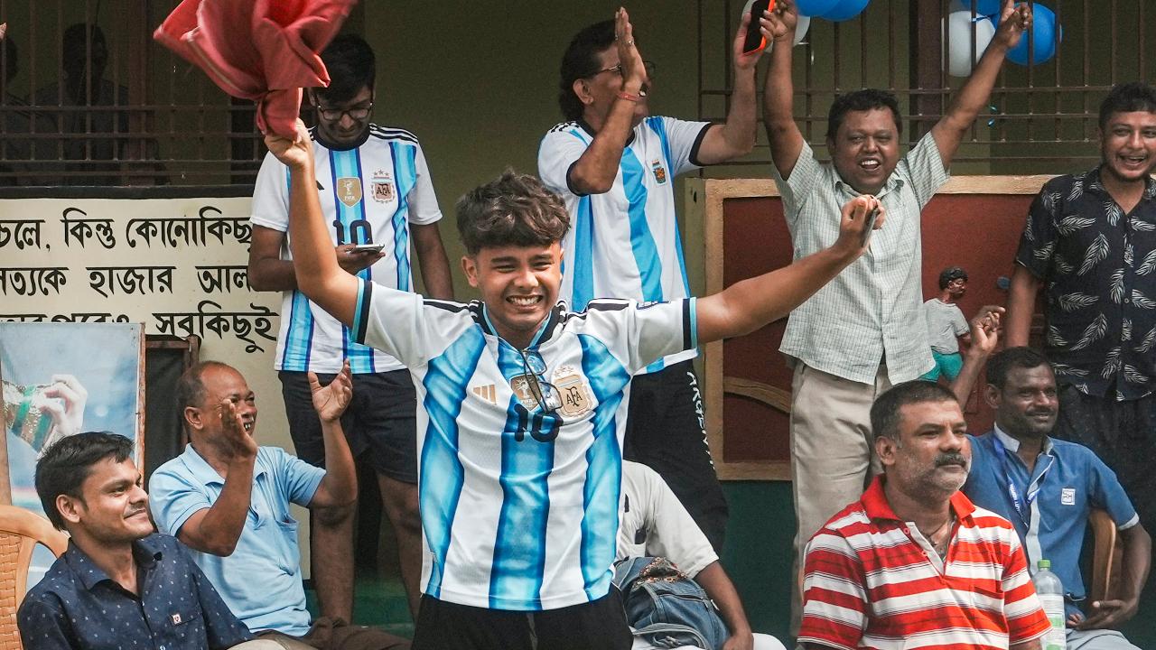 The 38-year-old Messi also became the first player to feature in six consecutive FIFA World Cups. Riding on his first-ever FIFA World Cup hat-trick, Messi became the tournament's joint-highest goalscorer. Currently, he is sharing the top spot with Germany's Miroslav Klose, who has 16 goals to his name (Pic: PTI)