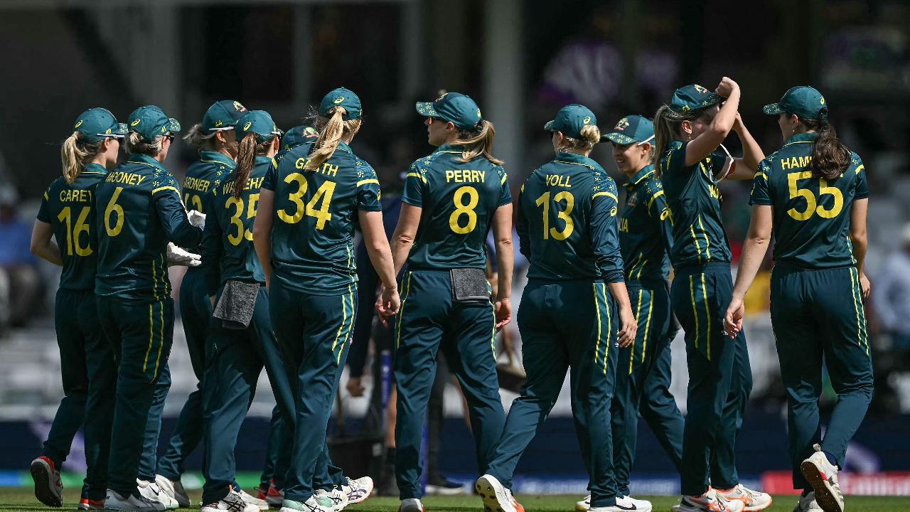 Women's T20 World Cup: Australia beat West Indies to reach final Australian team (Pic:AFP)