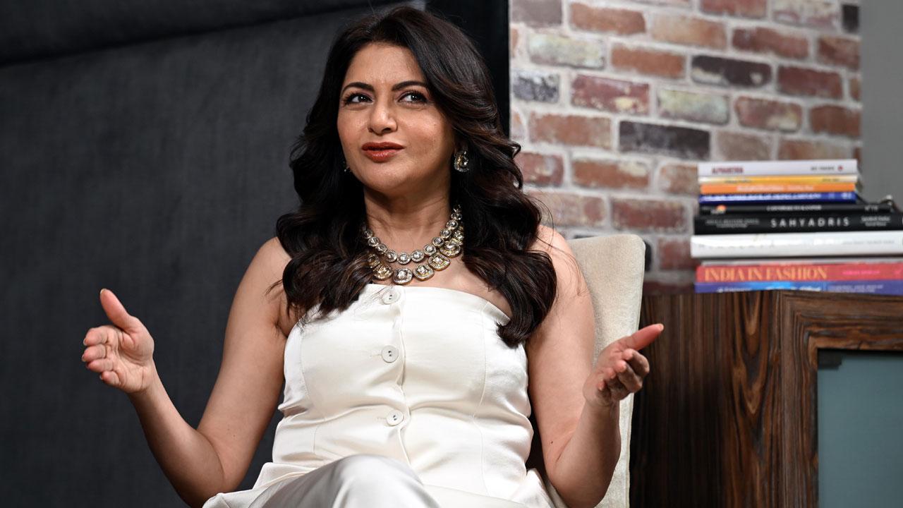 Bhagyashree. Pics/Atul Kamble, Instagram