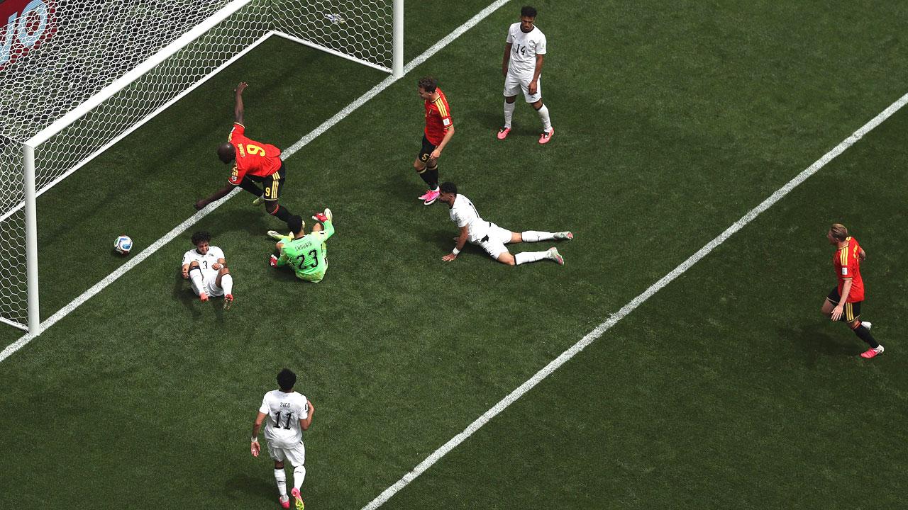 FIFA World Cup 2026: Belgium and Egypt draw 1-1 in World Cup group game Romelu Lukaku of Belgium forces an own goal by Mohamed Hany of Egypt during the FIFA World Cup 2026 Group G match between Belgium and Egypt at Seattle Stadium in Seattle, Washington. Pic/AFP