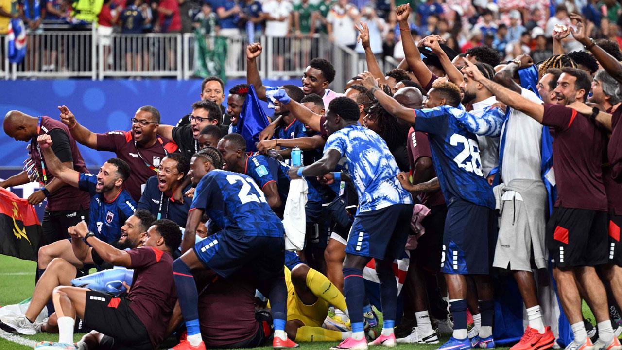 Cape Verde extend World Cup fairytale to set up Argentina meeting Cape Verde players and staff celebrate after the 2026 World Cup Group H football match between Cape Verde and Saudi Arabia at the Houston Stadium in Houston. Pic/AFP
