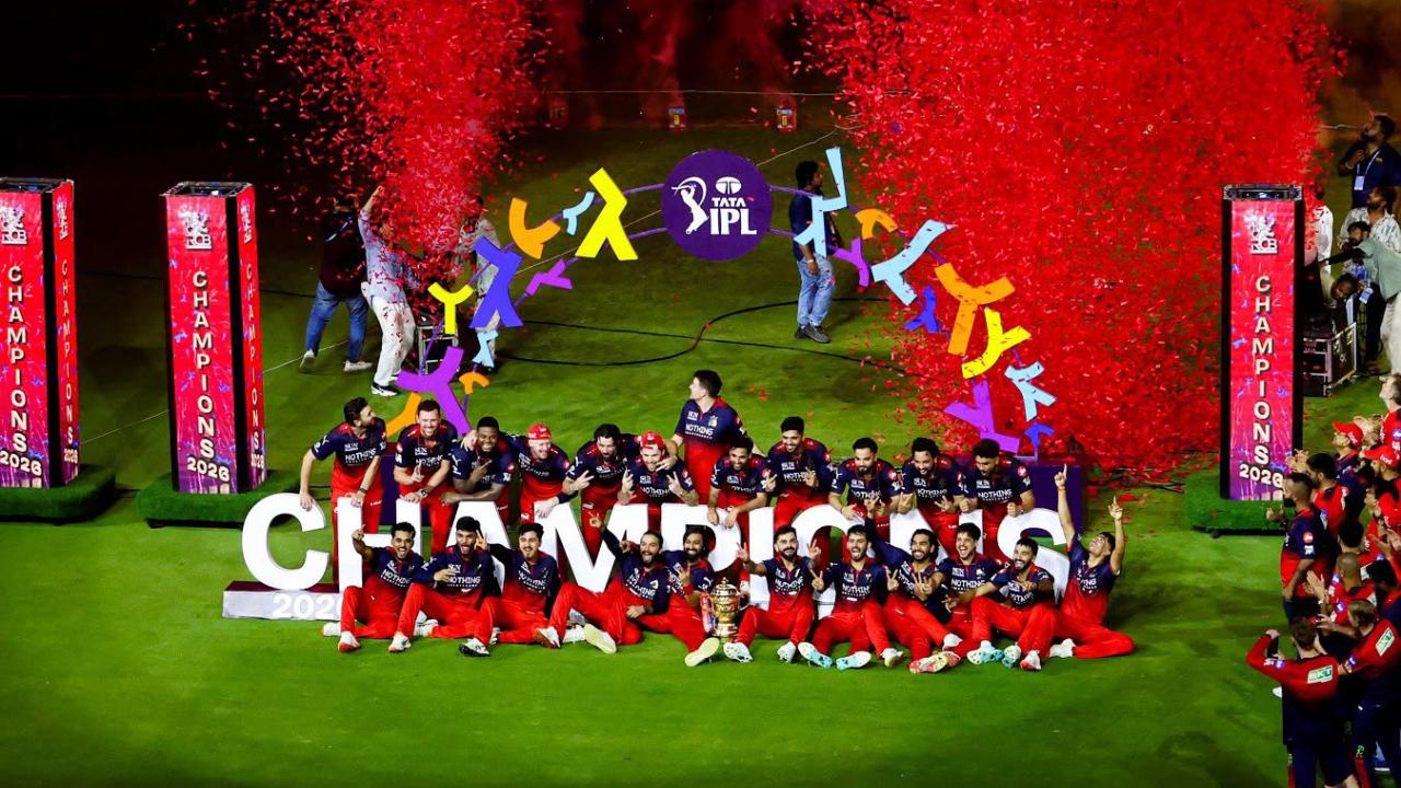 With this, the batch of 2026 successfully defended the title (Pic: X/@RCBTweets)