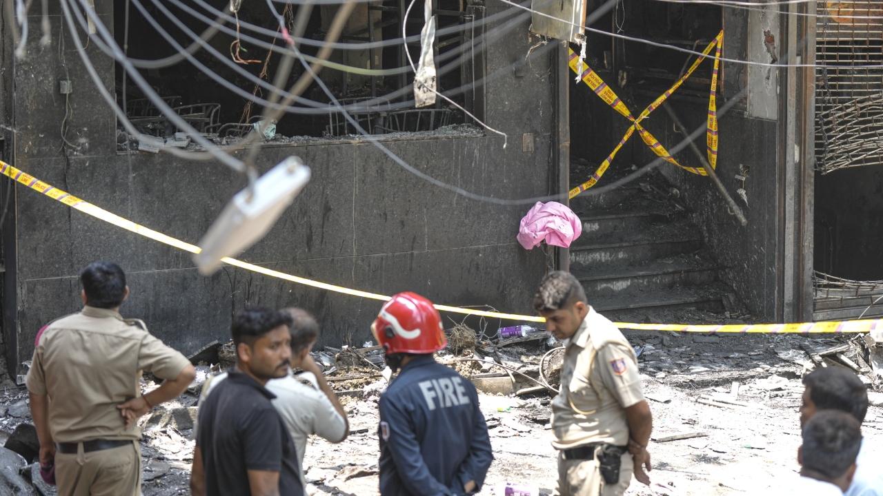 Preliminary findings by Delhi Fire Services suggest that the blaze may have originated near the ground-floor staircase, where combustible material had reportedly been stored