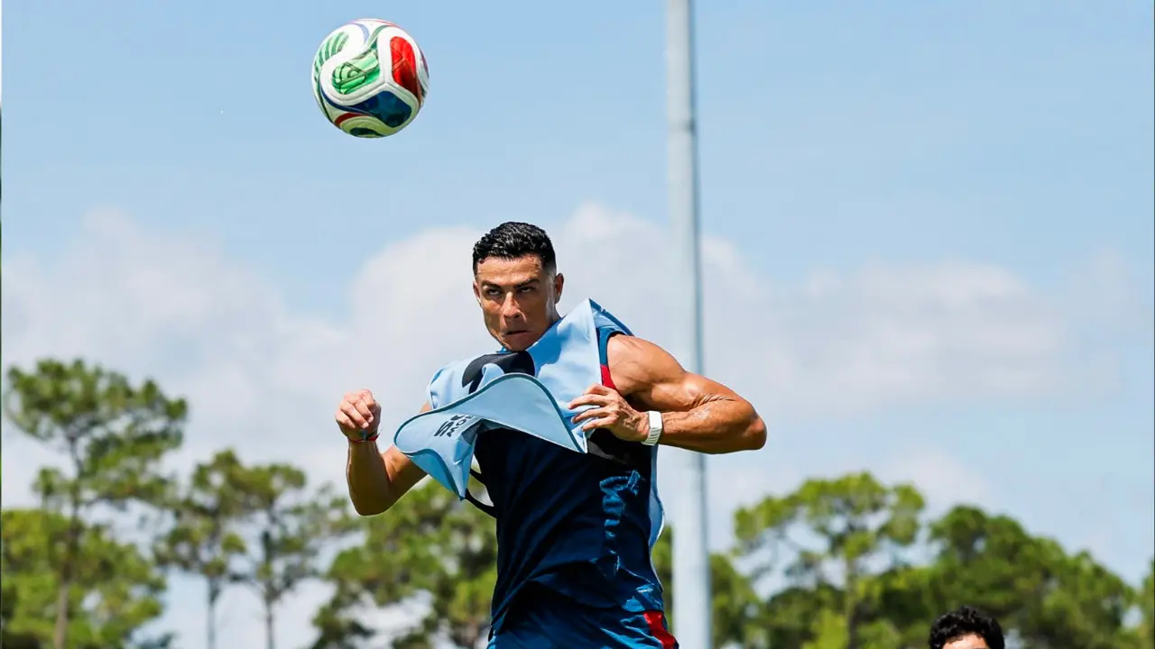 Cristiano Ronaldo (Pic: X/@selecaoportugal)