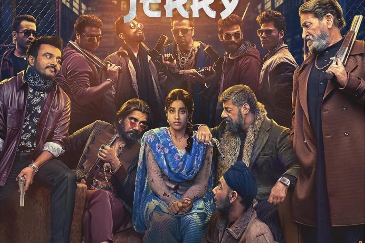 Good Luck Jerry &ndash; Disney+ Hotstar
Good Luck Jerry is a quirky dark comedy that follows Jerry (Janhvi Kapoor), a young woman struggling to support her family. Desperate for money, she gets drawn into the dangerous world of drug trafficking, only to find herself caught in a series of increasingly chaotic situations.