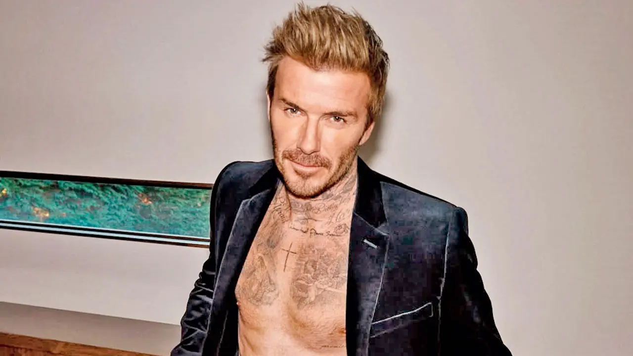 David Beckham. Pic/David’s Instagram