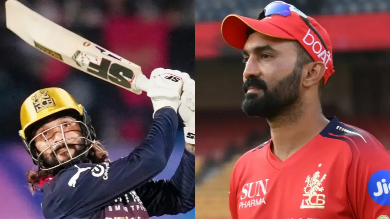 RCB's batting coach and mentor Dinesh Karthik heaps praise on skipper Patidar Rajat Patidar, Dinesh Karthik (Pic: File Pic)