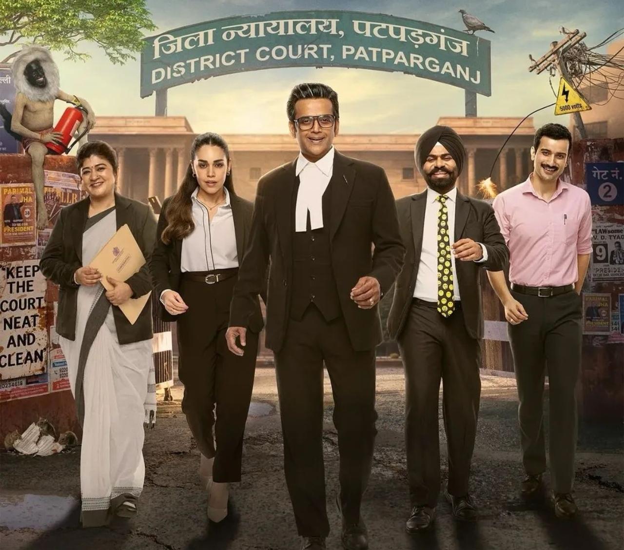 Maamla Legal Hai &mdash; Netflix
Maamla Legal Hai is a quirky courtroom comedy series set in the Patparganj District Court, following the chaotic yet humorous everyday lives of lawyers and staff. Starring Ravi Kishan, Naila Grewal, Nidhi Bisht, and Anant Joshi, the series blends satire and humour.