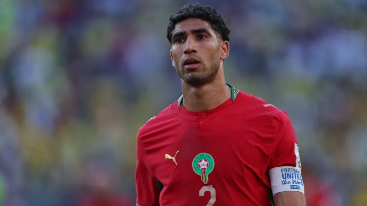 Morocco captain Achraf Hakimi ordered to stand trial for rape in France Achraf Hakimi (Pic: AFP)