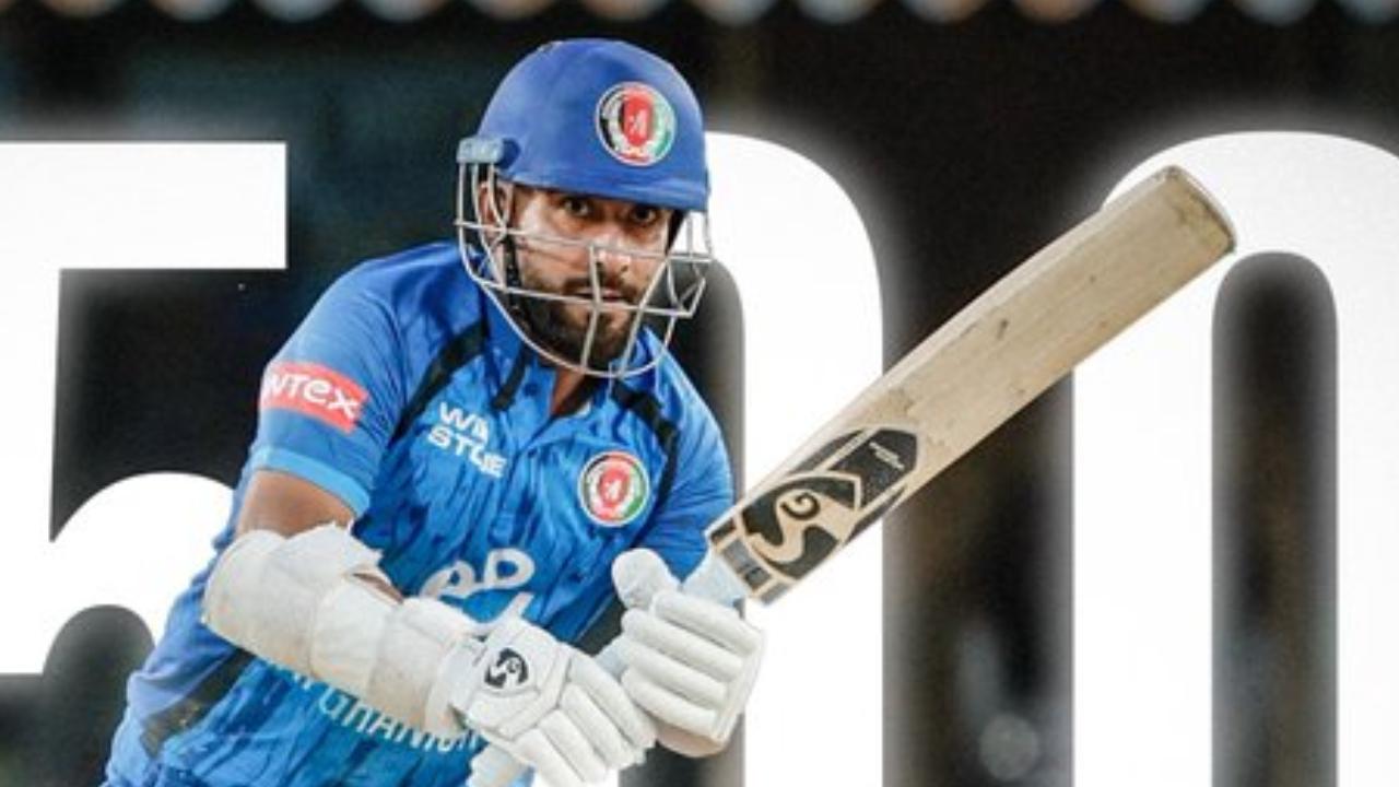 Sediqullah Atal was dismissed on a two-ball duck. Rahmat Shah managed to score three runs in eight balls. Captain Hashmatullah Shahidi accumulated 27 runs in 30 balls, including three boundaries (Pic: X/@ACBofficials)