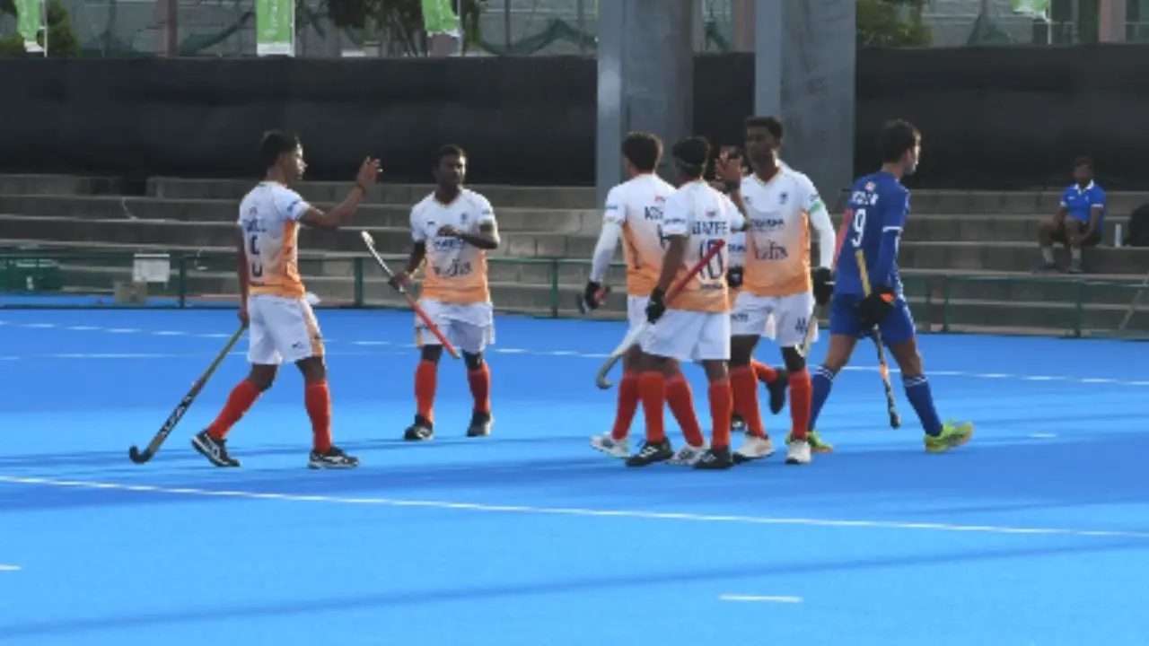 Indian U-18  men's team (Pic: Asian Hockey Federation)