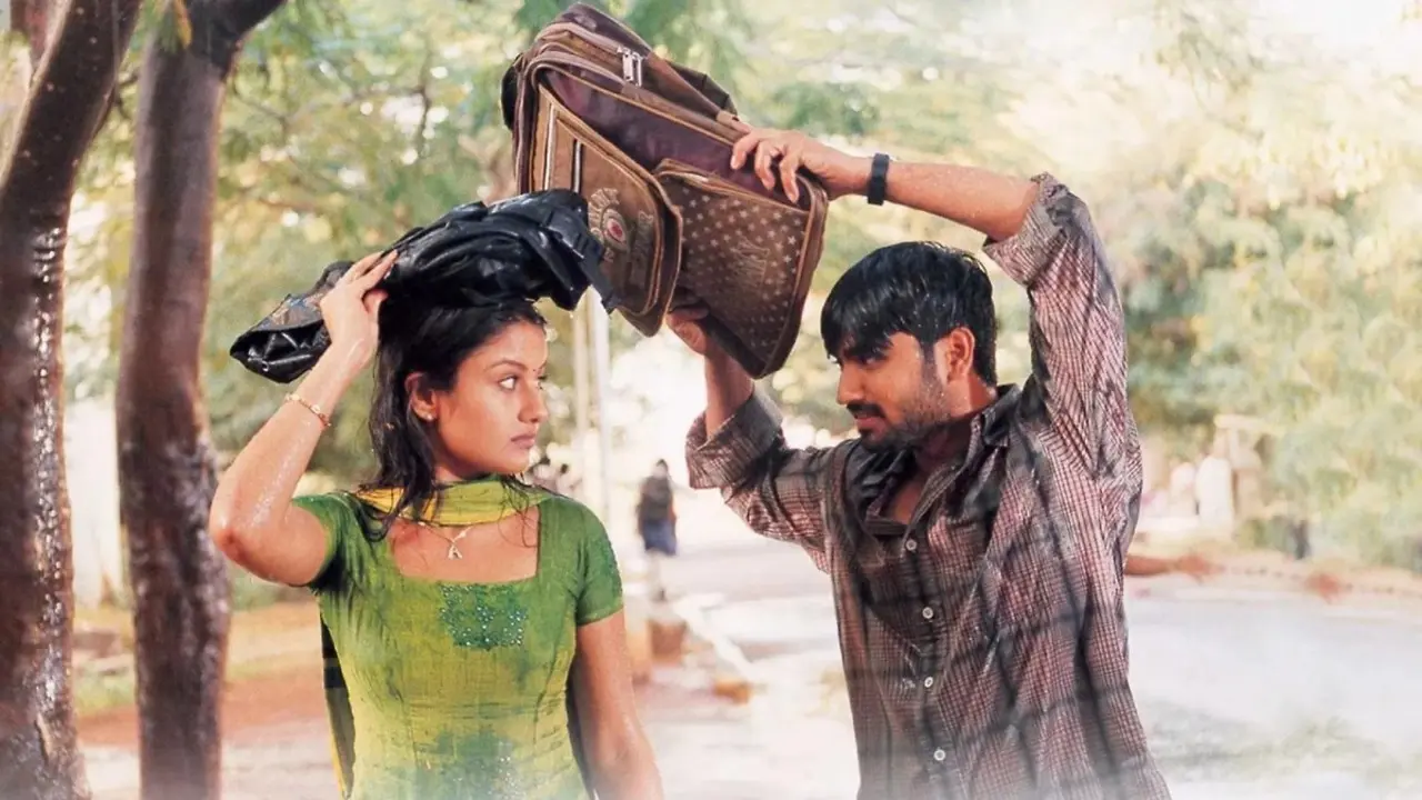 7G Rainbow Colony 
This cult classic Tamil film has the protagonist aggressively following, harassing, and emotionally blackmailing the female lead until she breaks down and reciprocates out of sheer exhaustion.