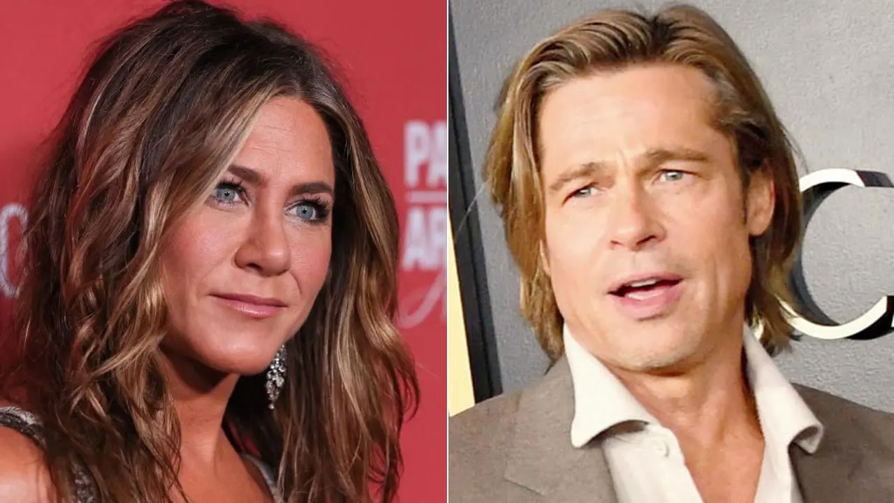 Jennifer Aniston and Brad Pitt. Pics/AFP