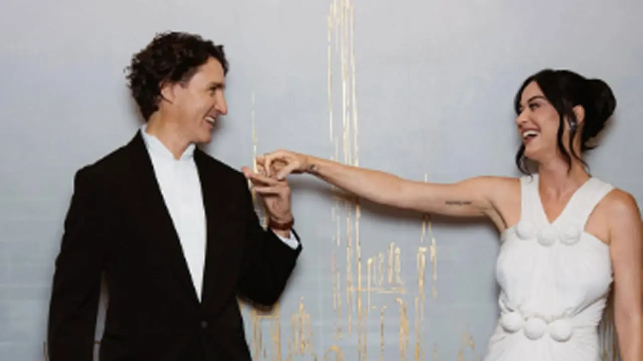Justin Trudeau shares red carpet photos with Katy Perry after Tribeca debut