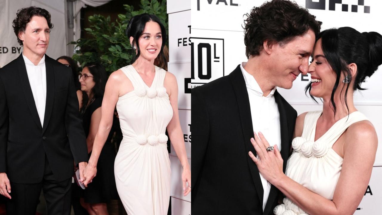 Katy Perry and Justin Trudeau's Tribeca red carpet debut steals the spotlight Justin Trudeau and Katy Perry Photos via AFP