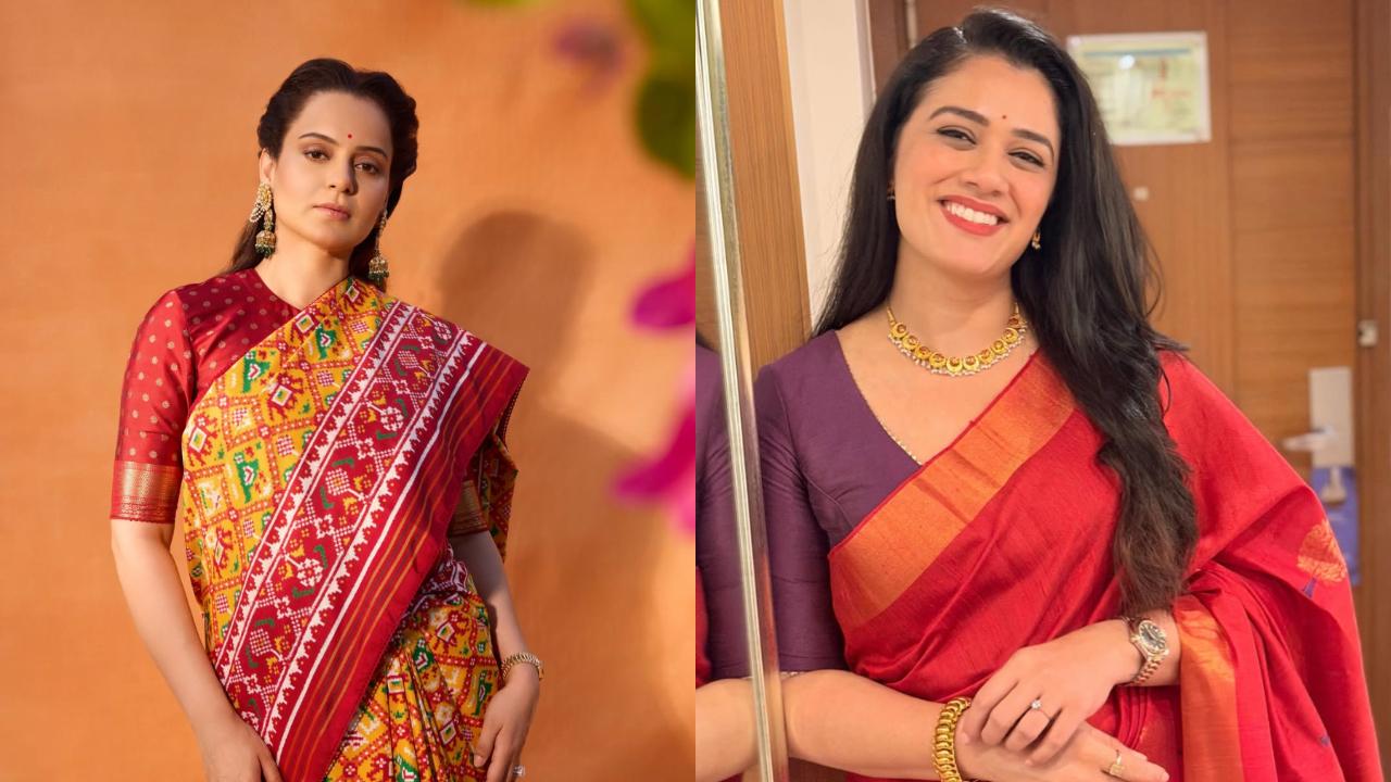 Kangana Ranaut reacts to Girija Oak's 'national crush' tag: 'Use your beauty to promote our film' Kangana Ranaut and Girija Oak (Pics via Instagram handles of actors)