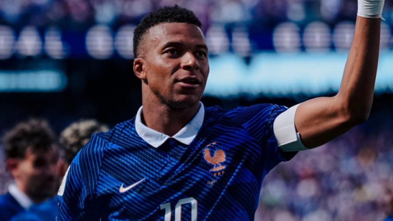 Kylian Mbappe (Pic: X/@equipedefrance)