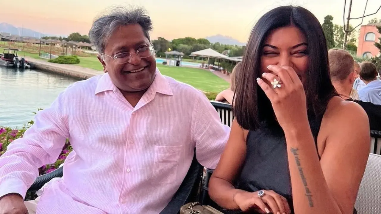 Lalit Modi defends Sushmita Sen against gold digger label: 'I was like a kept boyfriend' Lalit Modi on Sushmita Sen (Pic/Instagram)