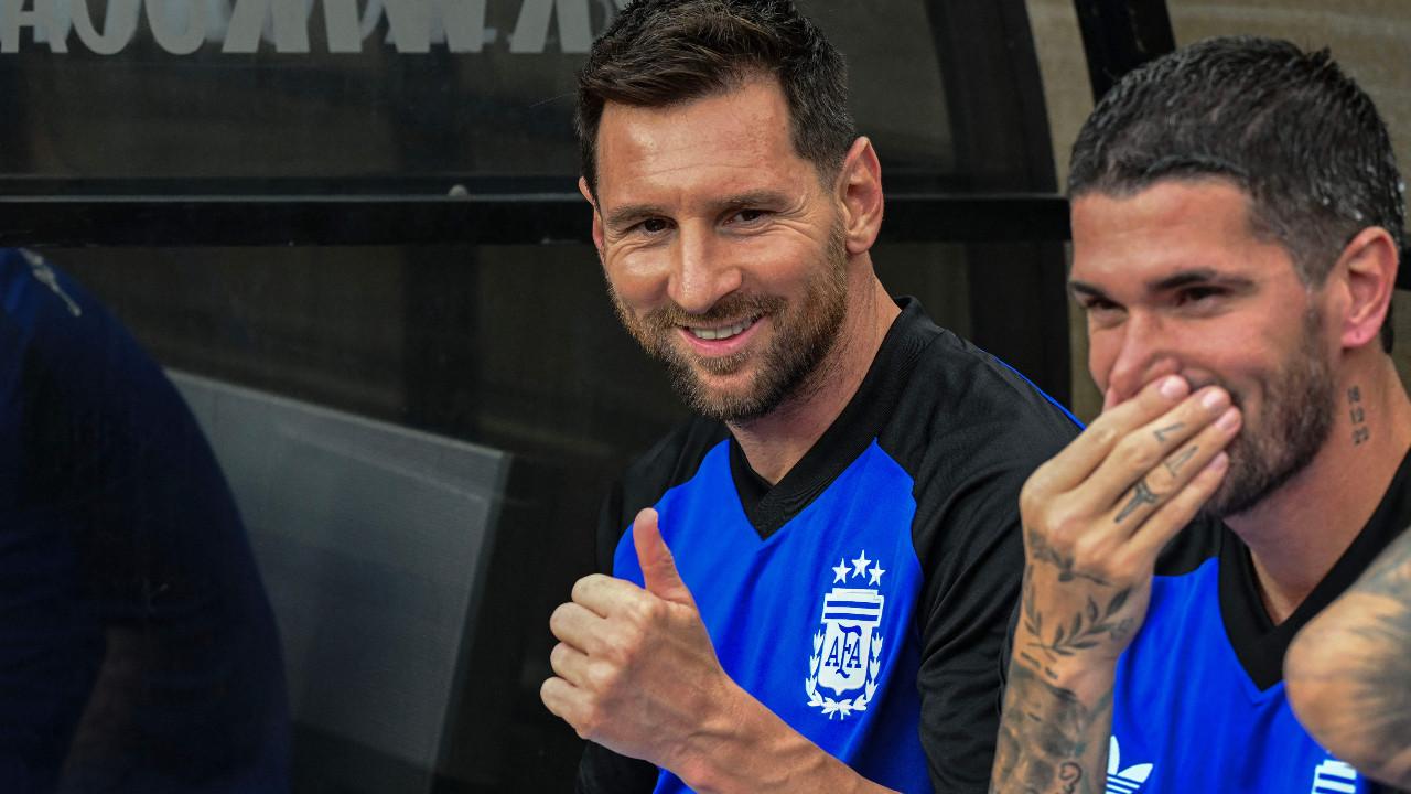 Brazil beat Egypt; Argentina defeat Honduras in pre-World Cup friendlies Lionel Messi was on the bench for Argentina (Pic: AFP)