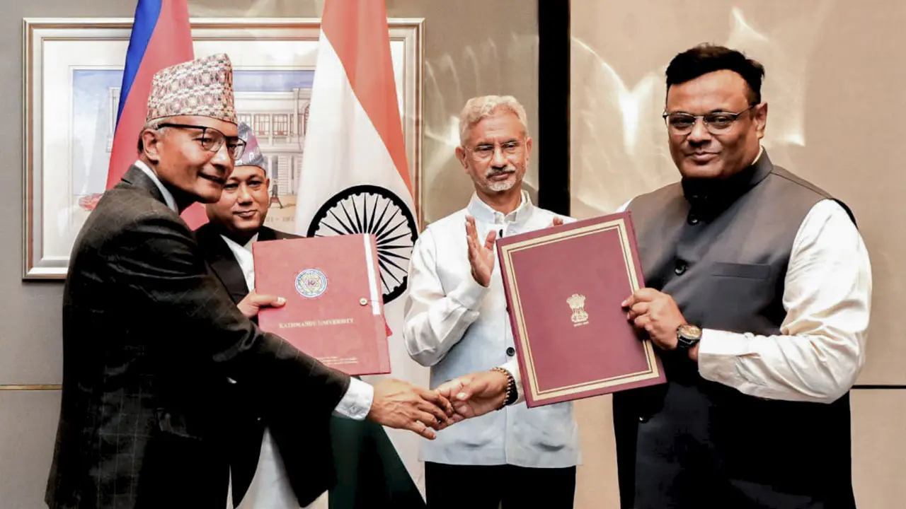 India and Nepal strengthen cooperation as Jaishankar meets Shisir Khanal