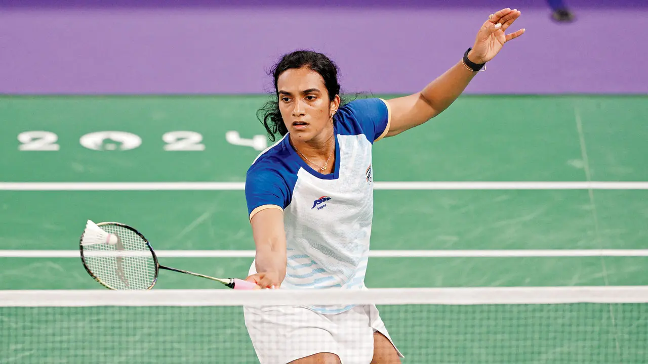PV Sindhu. Pic/AFP