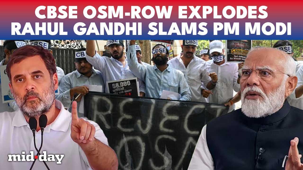 CBSE OSM row: “Pickpockets” Rahul Gandhi targets PM Modi-CBSE in sharp attack