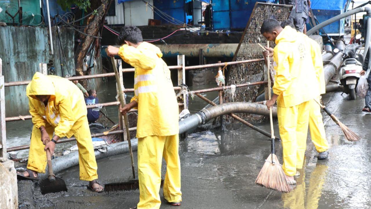 According to BMC's automatic rain gauge network, the city recorded an average rainfall of 5.80 mm. File Pic