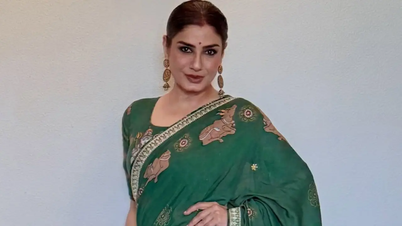 Raveena Tandon's mother's jewellery worth Rs 25 lakh gets stolen, caregiver arrested Raveena Tandon (Pic/Instagram)