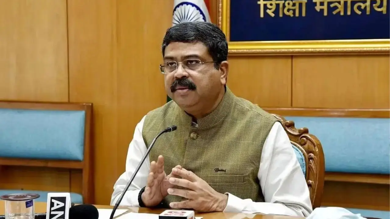 NEET-UG paper leak row: Centre orders probe into private firm, vows strict action Education Minister Dharmendra Pradhan (File pic)