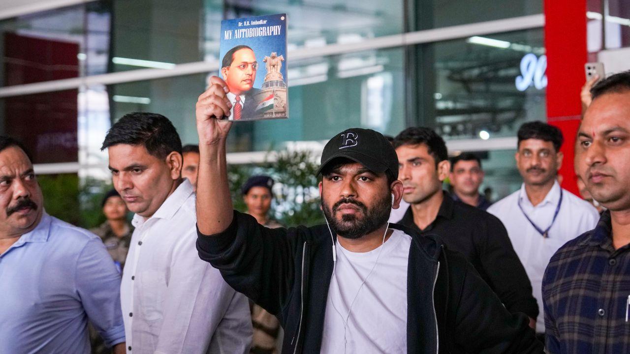 Cockroach Janta Party (CJP) founder Abhijeet Dipke, on Saturday, June 6, arrives in Delhi and urges a peaceful Jantar Mantar protest
