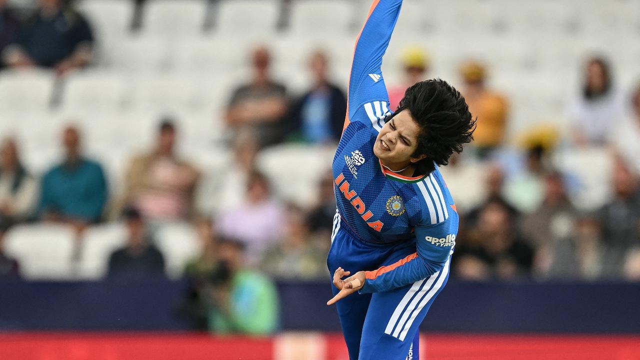 Shafali Verma embraces all-rounder role ahead of Bangladesh match Shafali Verma (Pic: AFP)