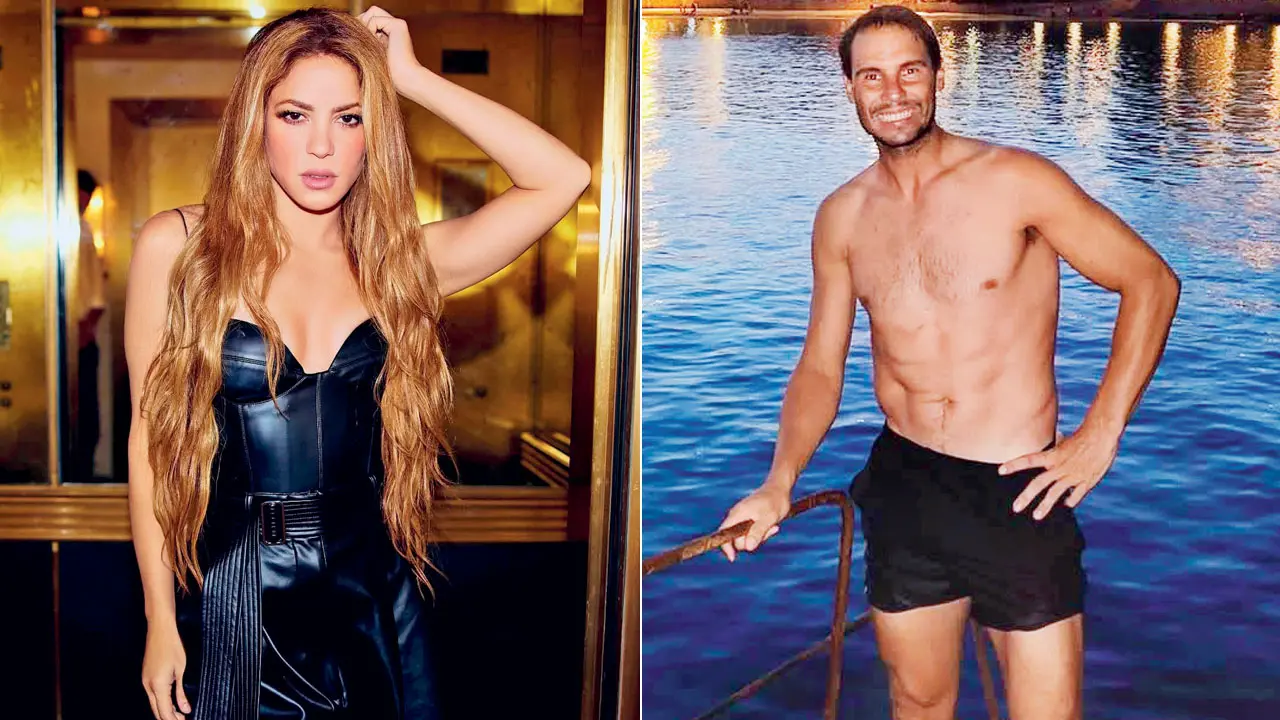 Rafael Nadal needed tequila shots to shoot with Shakira! Shakira. Pic/Shakira’s Instagram; (right) Rafael Nadal. Pic/Nadal’s Instagram