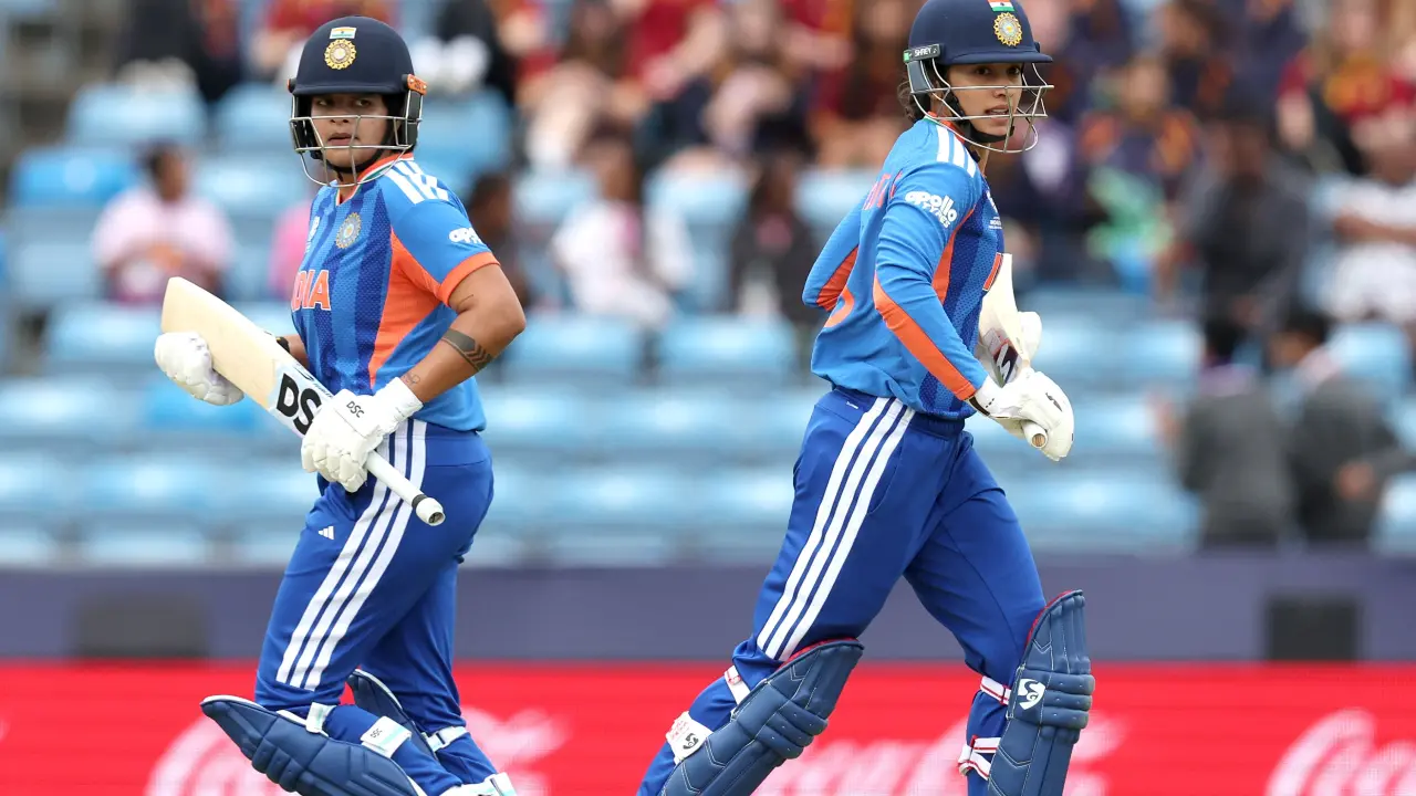 Shefali Verma and Smriti Mandhana (Pic: BCCI)